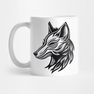 Ornamental wolf Mug